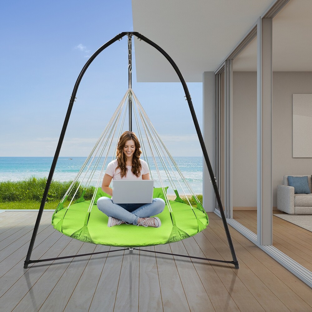 Tripod Hanging Chair Stand Frame for Hanging Chairs  Swings  Saucers  Loungers  Cocoon Chairs  Great for Indoor/Outdoor Use