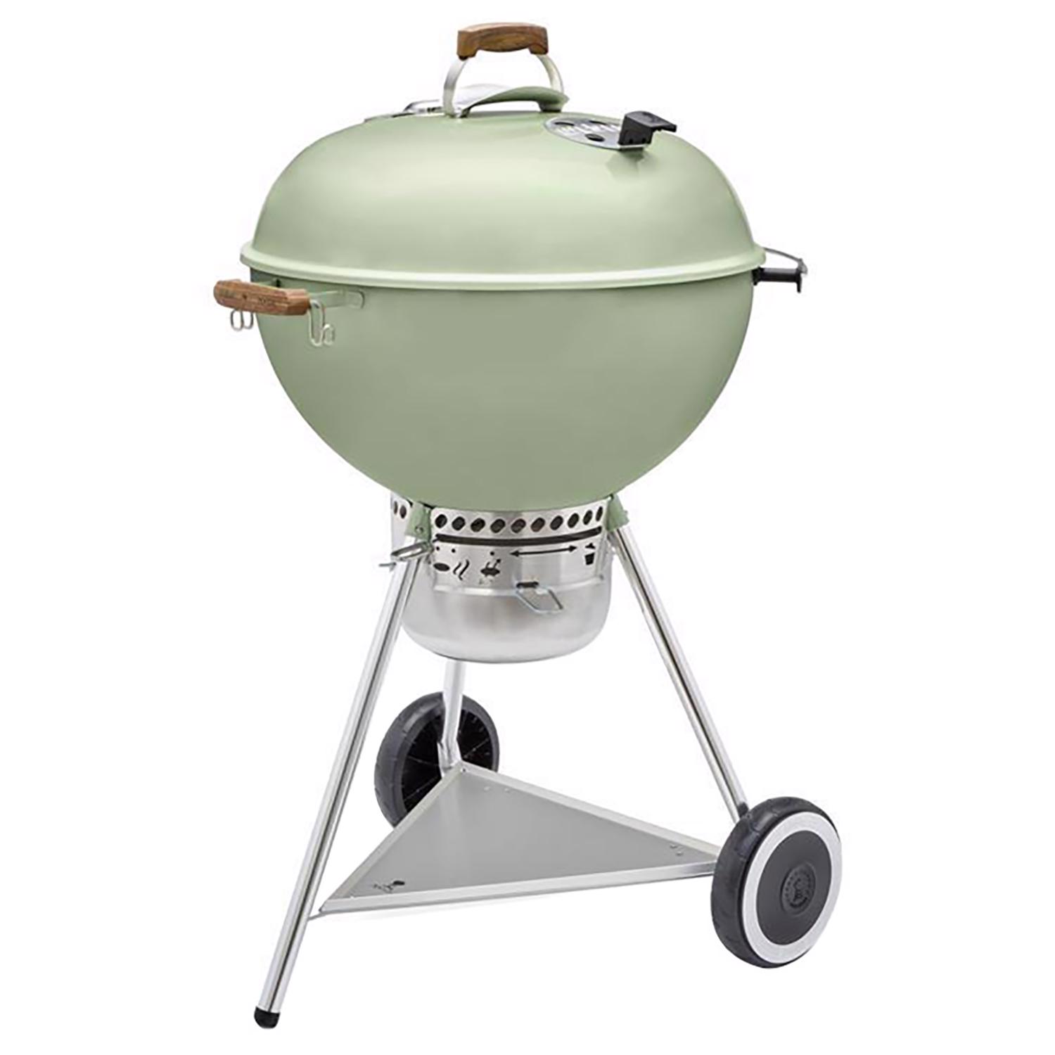 Weber 22 in. 70th Anniversary Kettle Charcoal Grill Diner Green