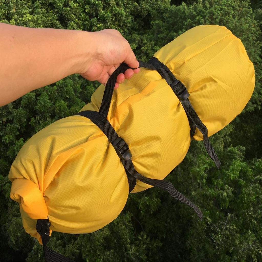 Ultralight Camping Tent Compression Sack Duffel Bag Yellow