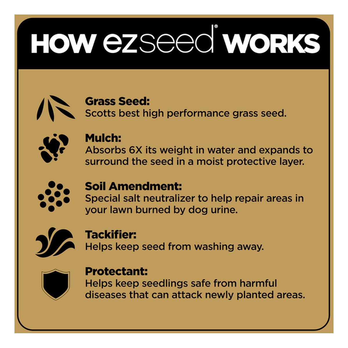 Scotts EZ Seed Mixed Sun or Shade Pet/Dog Spot Grass Repair Seed 2 lb