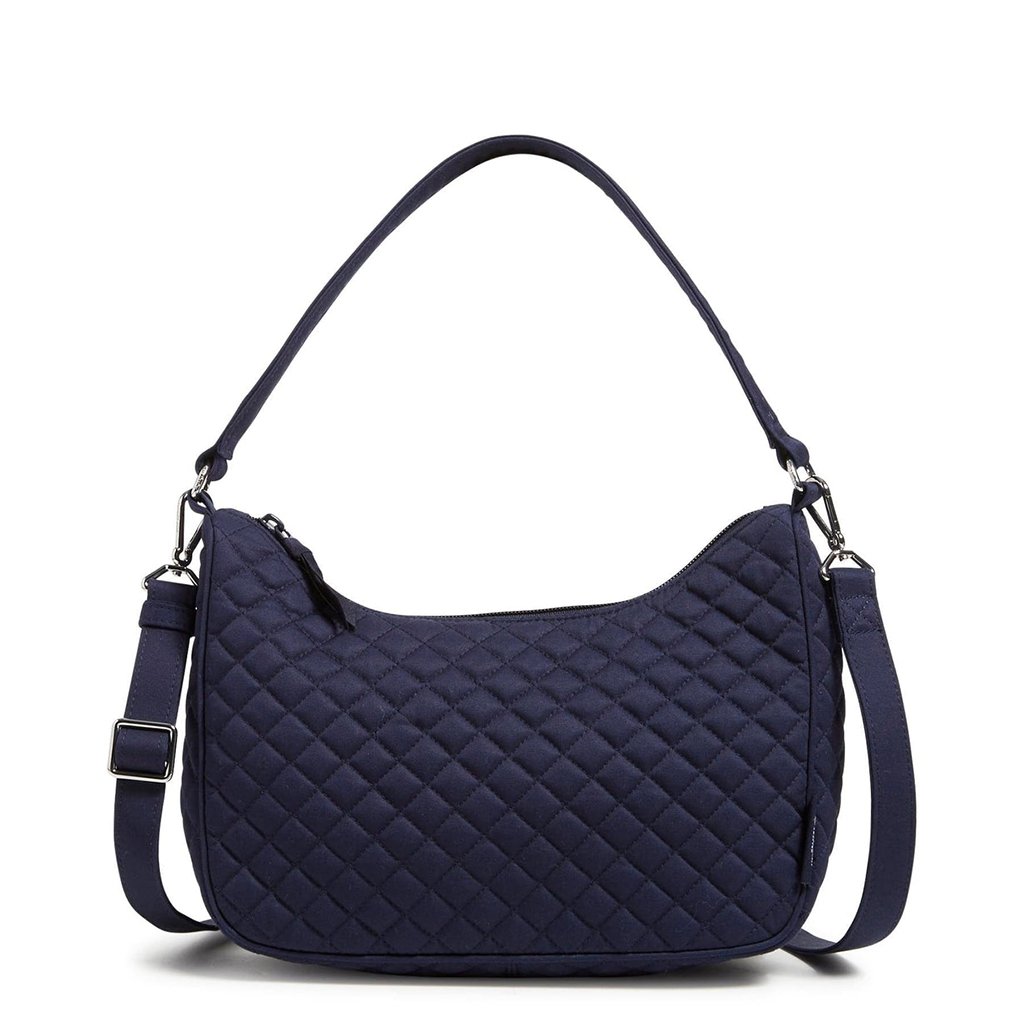 Vera Bradley  Frannie Crescent Crossbody Bag in Classic Navy