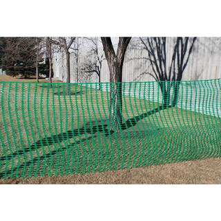 BOEN 4 ft. x 100 ft. Green Construction SnowSafety Barrier Fence SF-4101