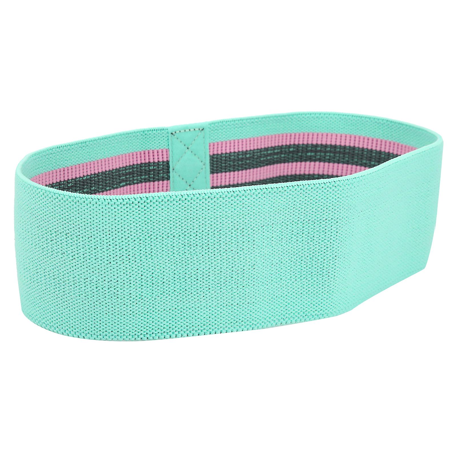 Yoga Hip Resistance Band Set Portable Fitness Elastic Band Women Squat Loop Body Buildingmint Green