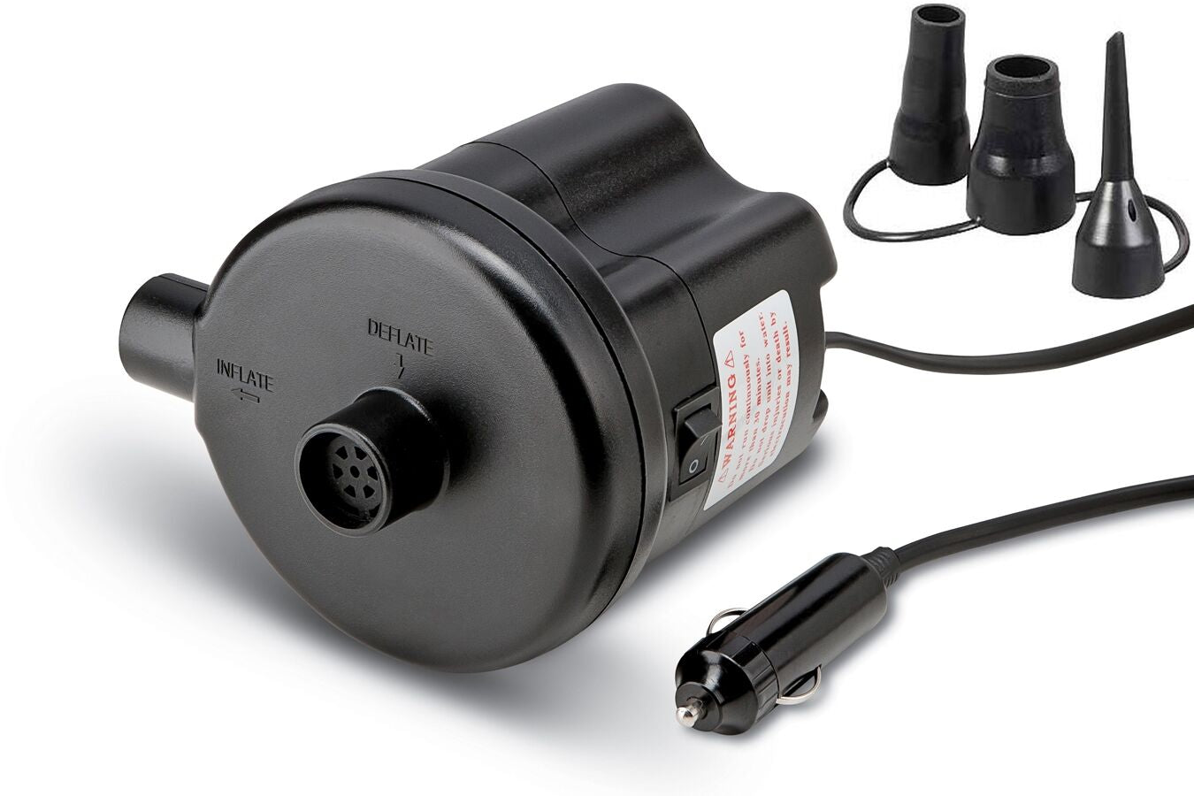 AirBedz PPI-AC3 Portable DC Air Pump with 16 Foot Power Cord