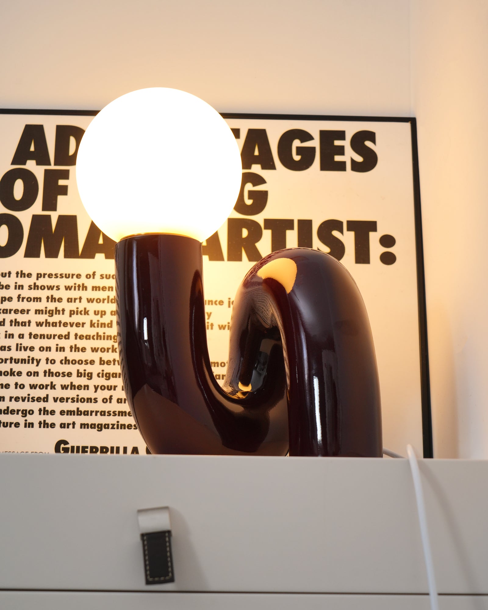 Playful N Shape Table Lamp