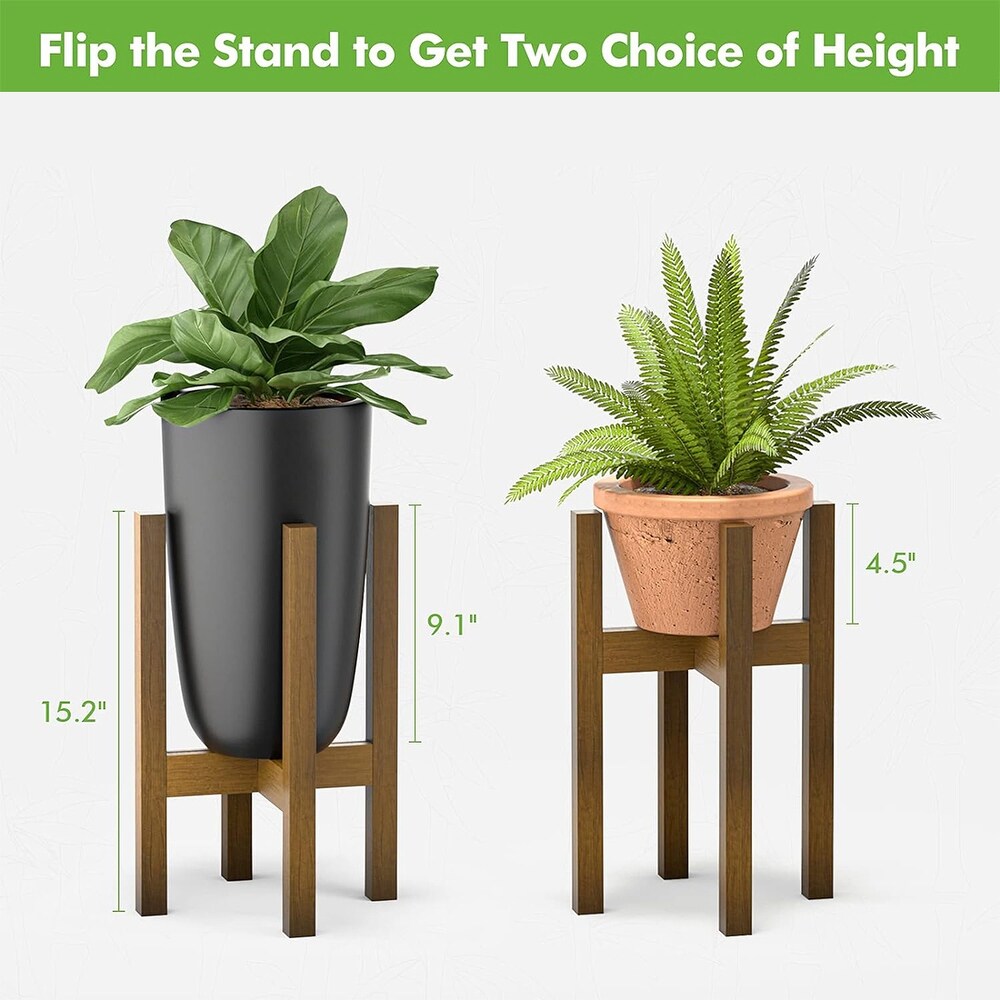 Adjustable Indoor Plant Holder Rack (1 Pack  Plant Stand Only)