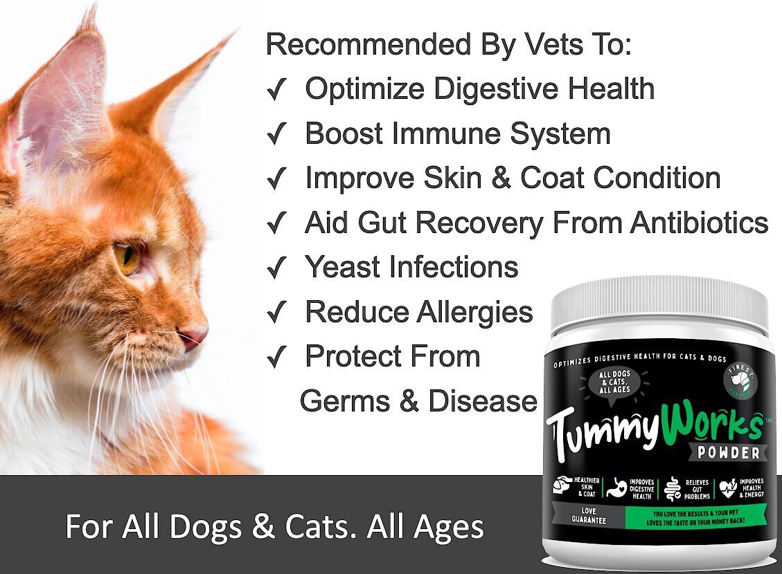 Finest for Pets TummyWorks Probiotics and Digestive Dog and Cat Supplement