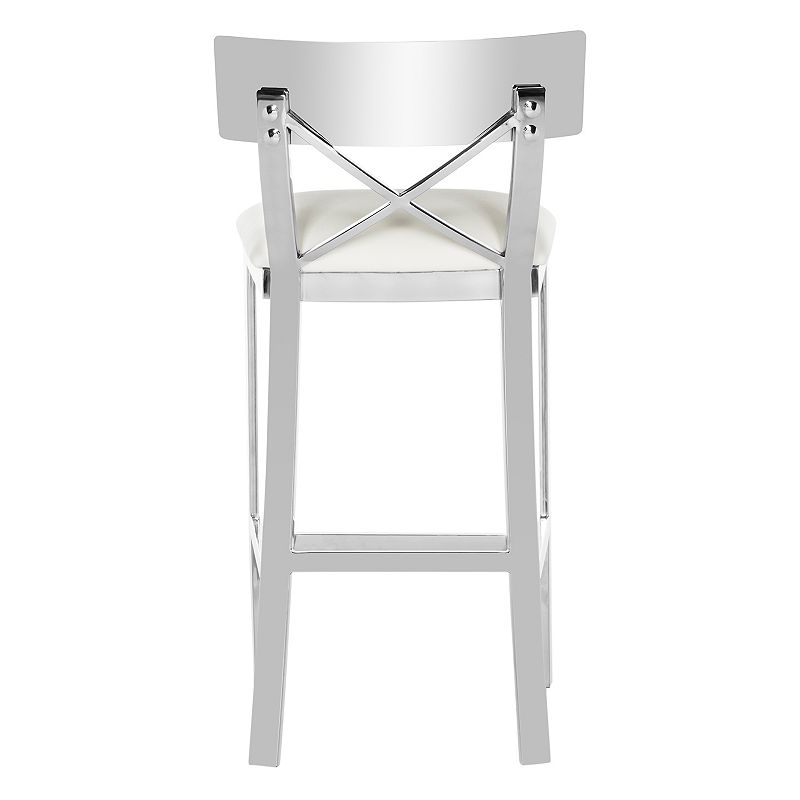 Safavieh Cross-Back Counter Stool