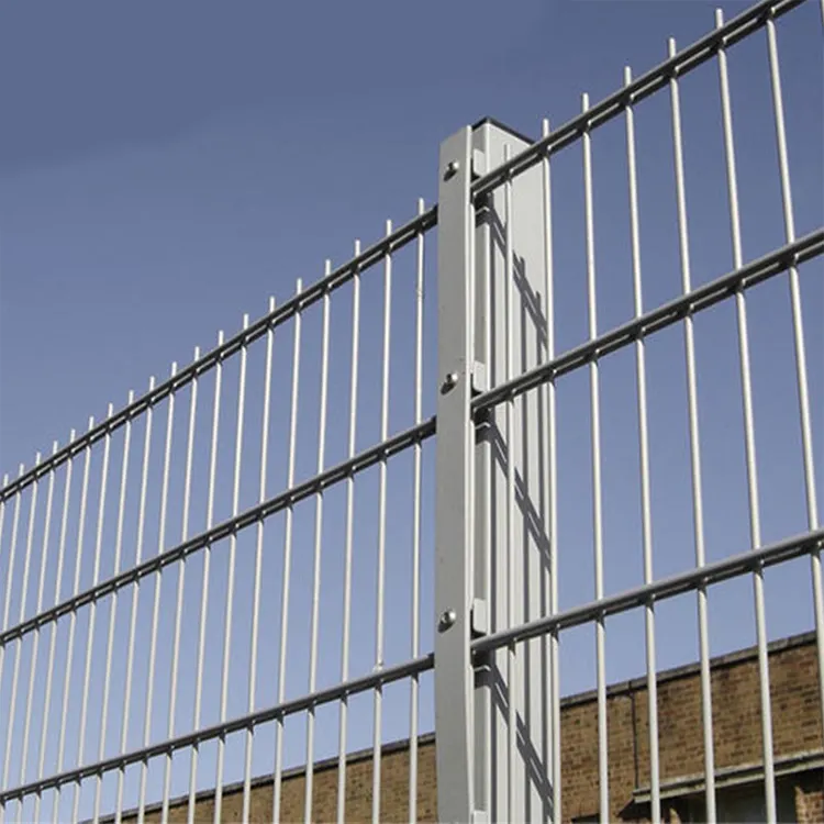 Factory supply Friendly fence designs twin wire fence 8/6/8 double wire mesh fence panels