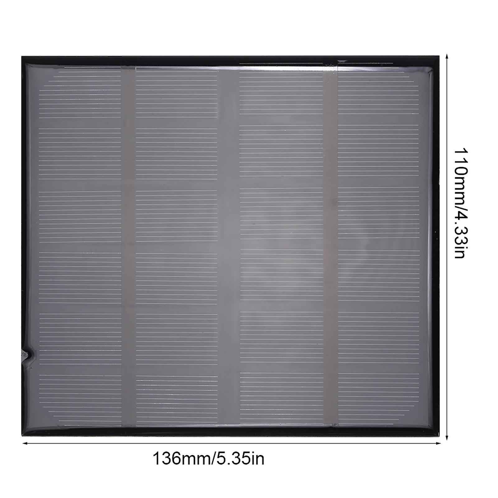 6v 2w Mini Portable Polycrystalline Solar Panel Smart Power For Battery Charger Outdoor