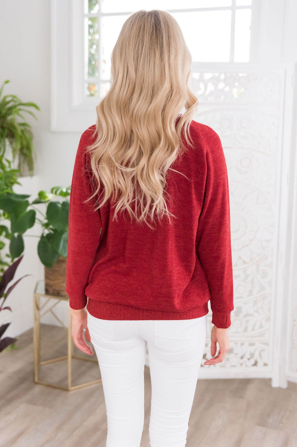 Spring Forward Modest Sweater