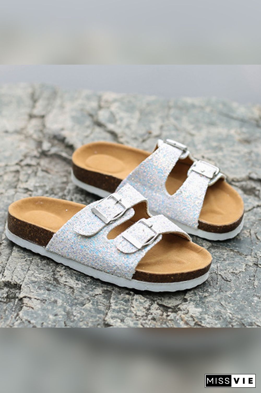 D-ring Buckled Slippers Wholesale