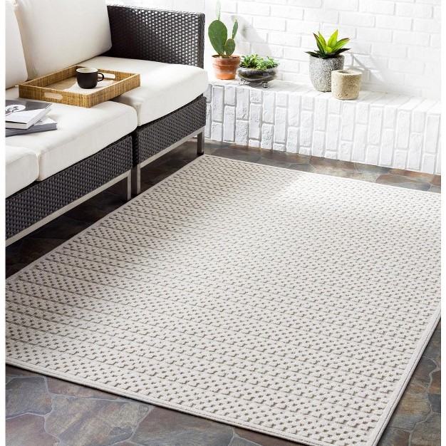 Mark amp Day Velddijk Rectangle Woven Indoor And Outdoor Area Rugs Medium Gray