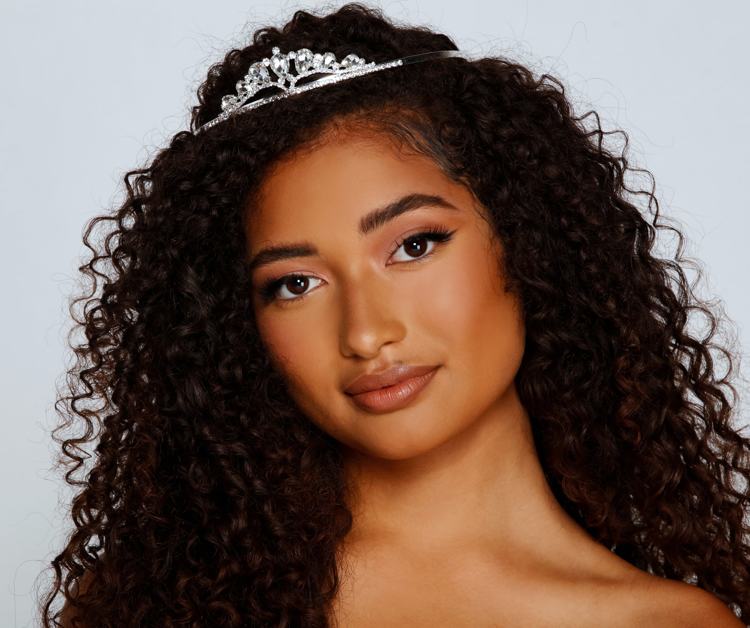 Princess Vibes Rhinestone Tiara