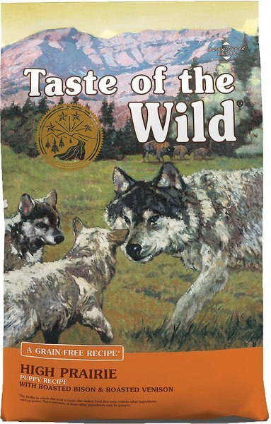 Taste of the Wild High Prairie Puppy Formula Grain-Free Dry Dog Food