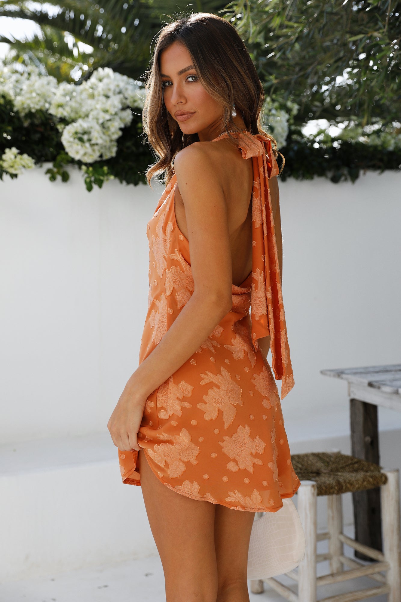 Enchanted Territory Dress Orange