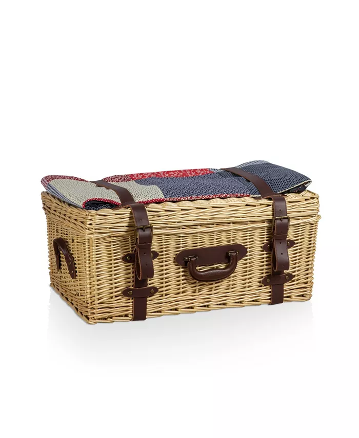 Picnic Time Charleston Luxury Picnic Basket Set 32 Pieces