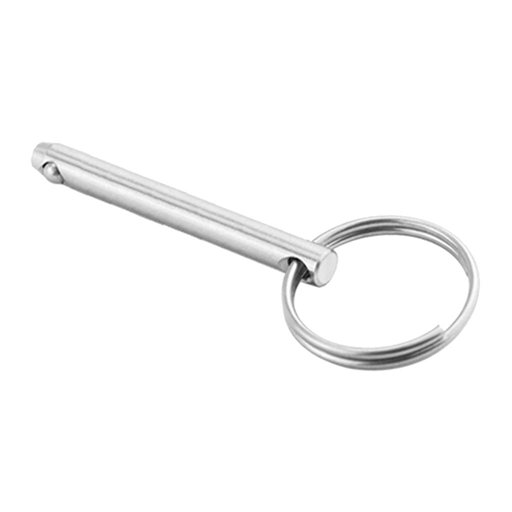 5x76mm Stainless Steel Pin with for Boat Bimini Top Deck Hinge， Durable Marine Hardware， Easy Installation