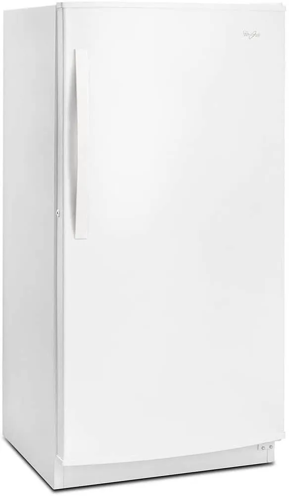 Whirlpool 16 Cu. Ft. White Upright Freezer With Frost-Free Defrost  28324924