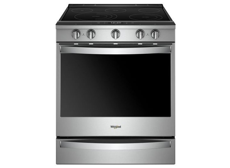 Whirlpool ADA 6.4 Cu. Ft. Fingerprint Resistant Stainless Steel Smart Slide-In Electric Range