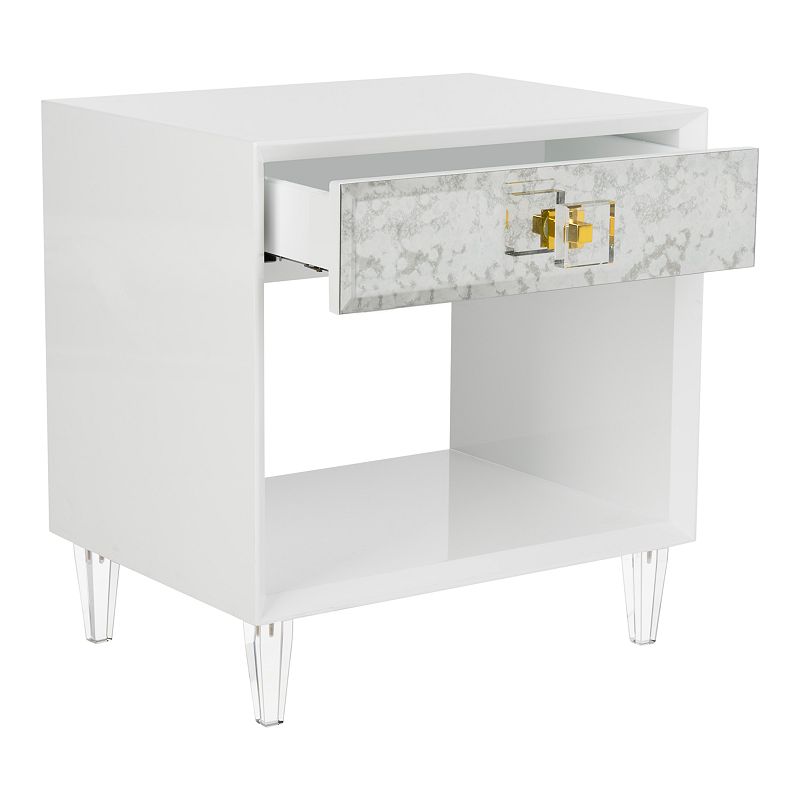 Safavieh Isidra Acrylic Trunk End Table