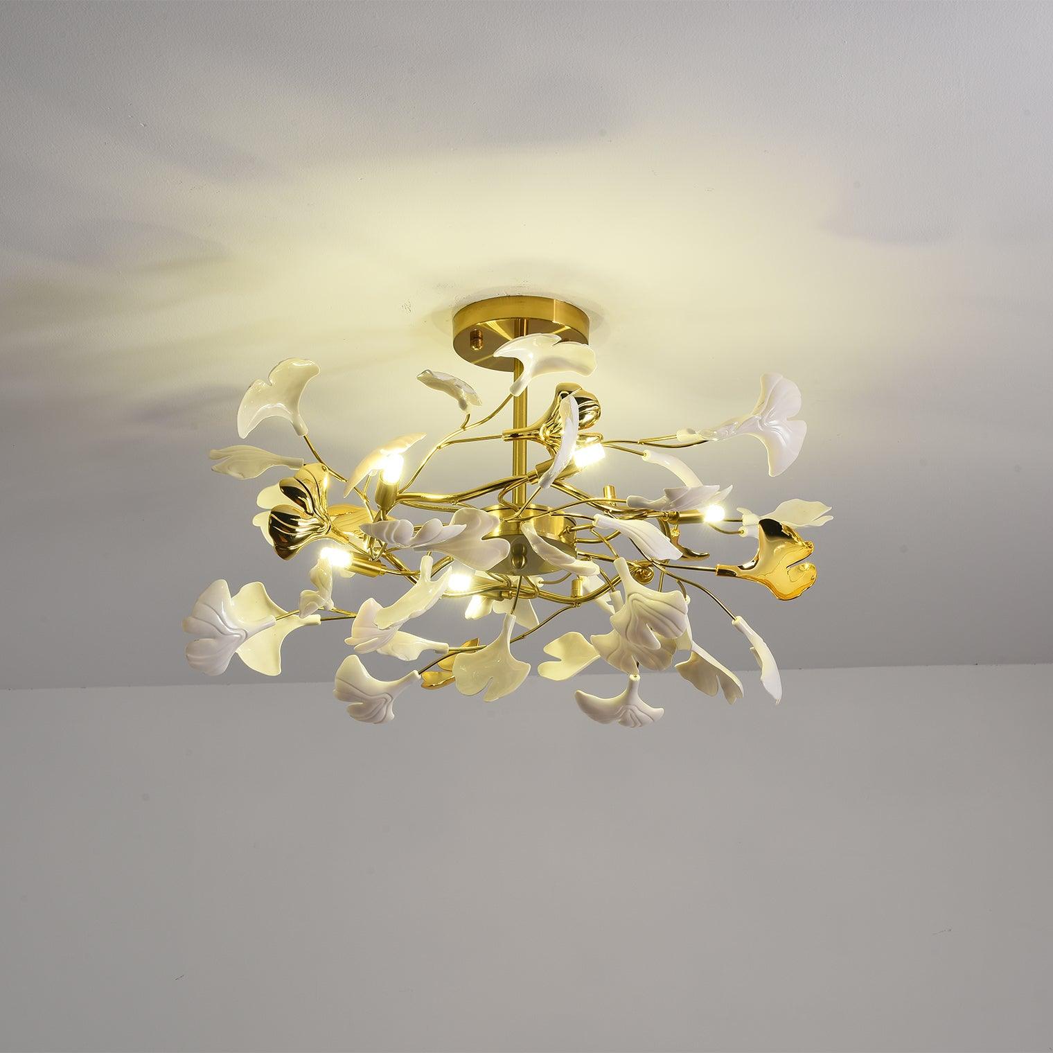 Gingko Chandelier L