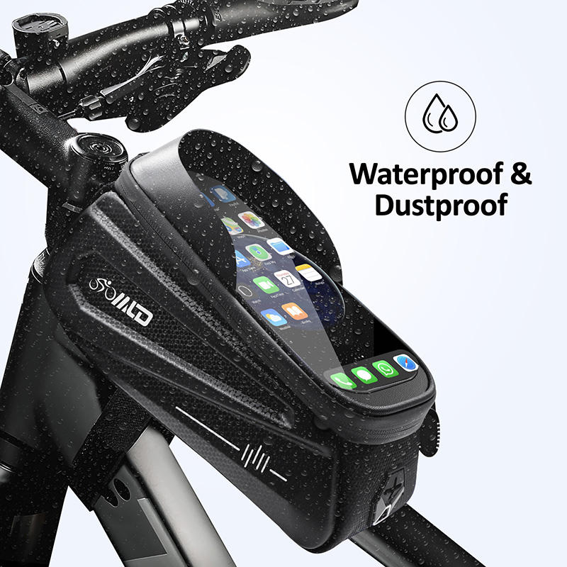 MLD Outdoor Cycling Waterproof Bike Accessories With Mobile Phone Screen Touch Bicycle Package Bike Bag for Mountain Road Bike