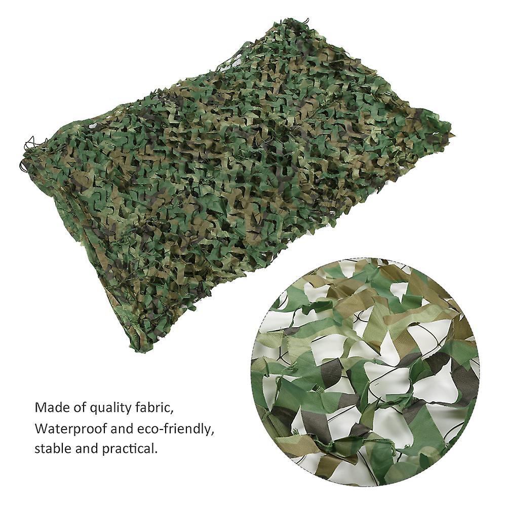 Outdoor Camping Shooting Camouflage Net Jungle Hunting Hiking Sunscreen Sun Shade Net3 X 4m