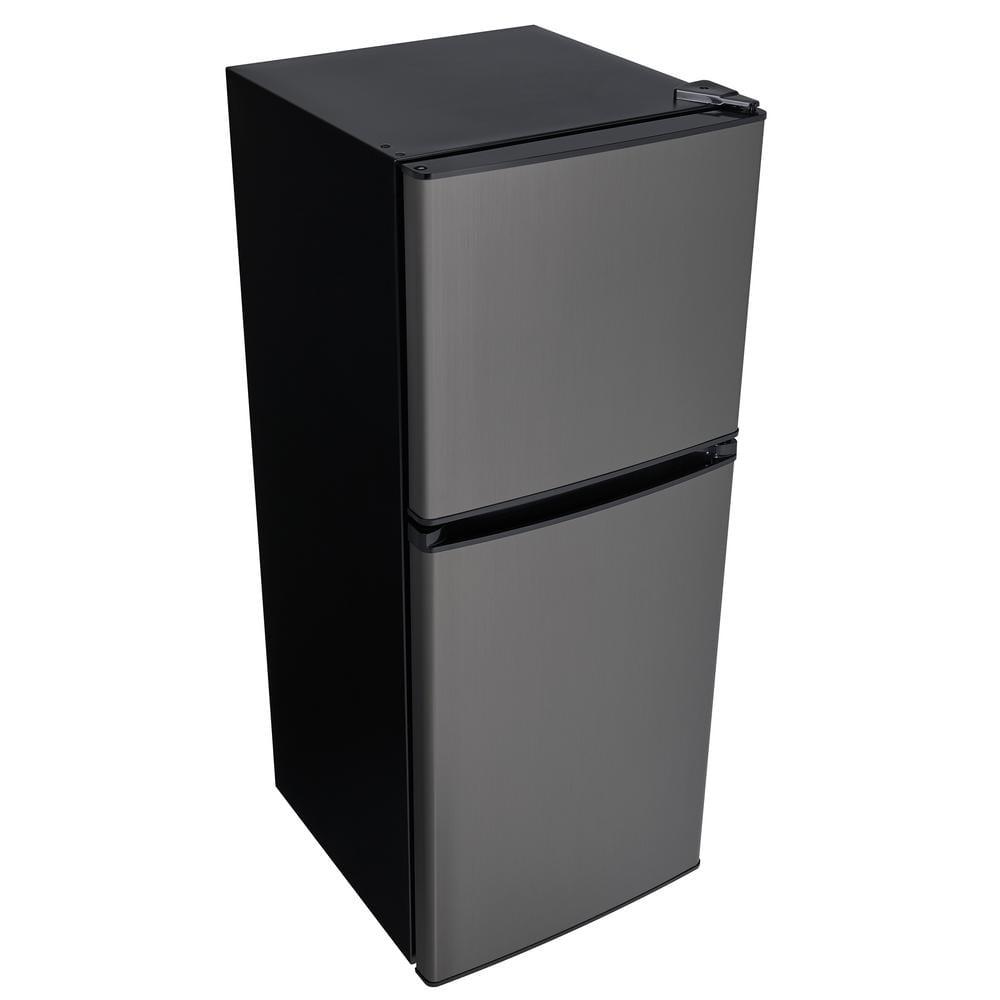 Danby 47 cu ft 2Door Mini Fridge in Black Stainless Steel