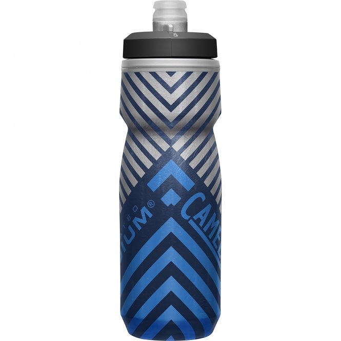 Camelbak Podium Chill Outdoor Water Bottle - 21oz - Navy Stripe - 2022