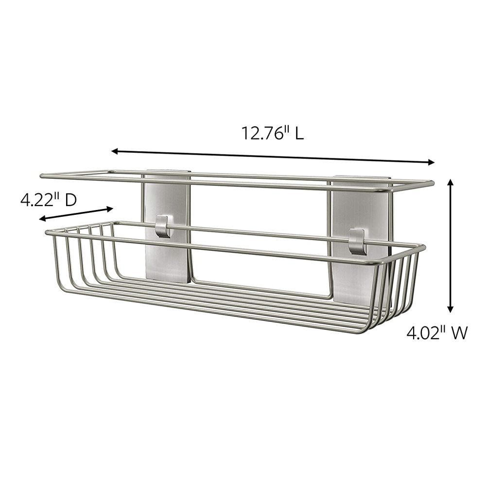 3M Command Satin Nickel Shower Caddy