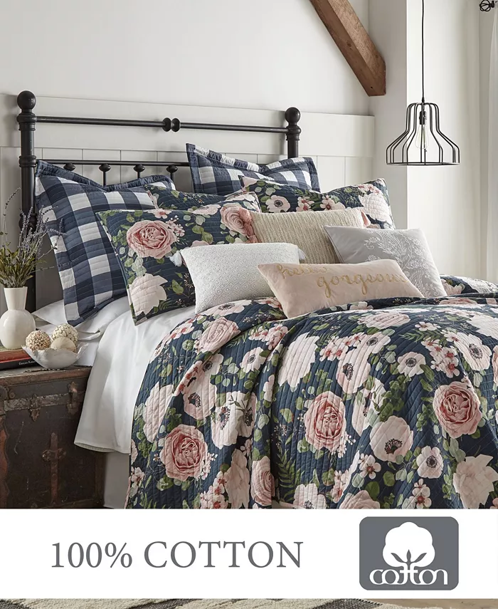 Levtex Fiori Renaissance Floral 2-Pc. Quilt Set， Twin