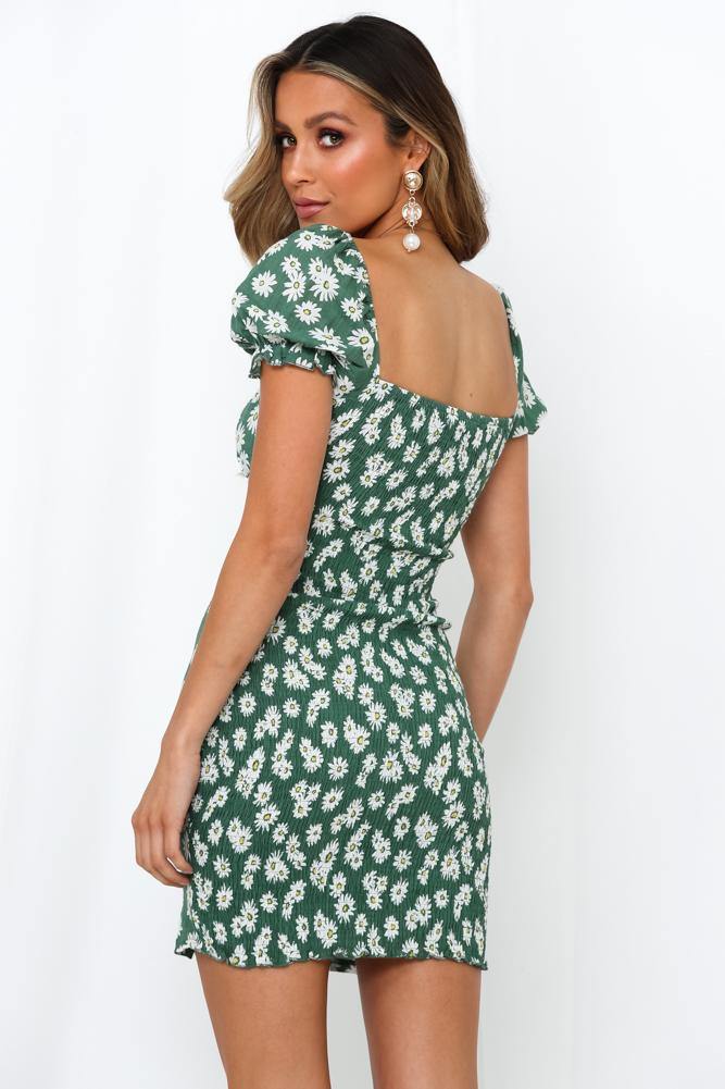 Little Havana Dress Green