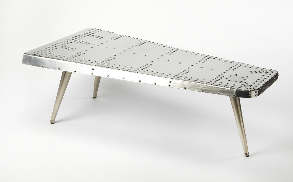 Butler Midway Aviator Cocktail Table   Industrial   Coffee Tables   by Butler Specialty Company  Houzz