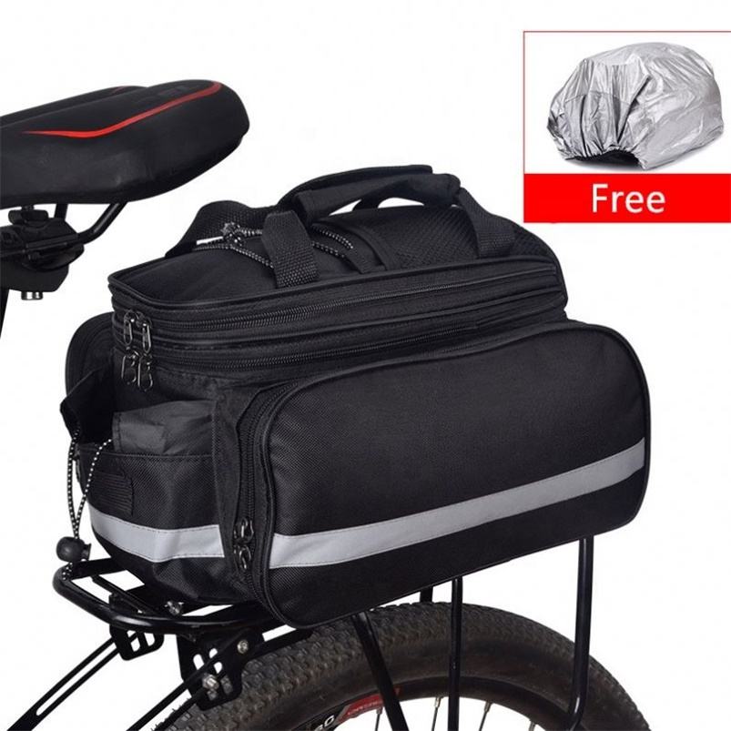 Cycling Bags Bicycle Trunk Bag Road Mountain Bike Double Side Rear Rack Luggage Carrier Tail Seat Pannier Pack