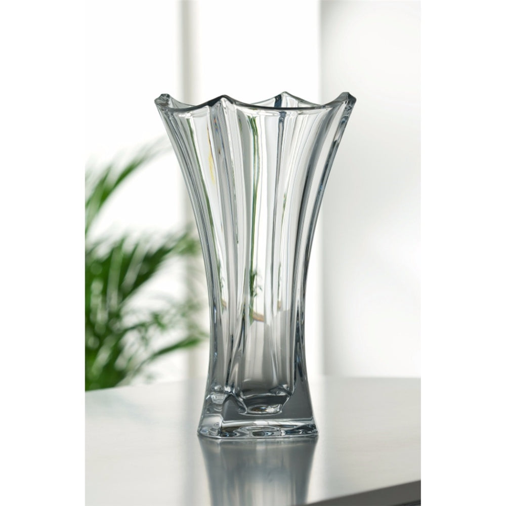 Galway Crystal Dune 14 Waisted Vase