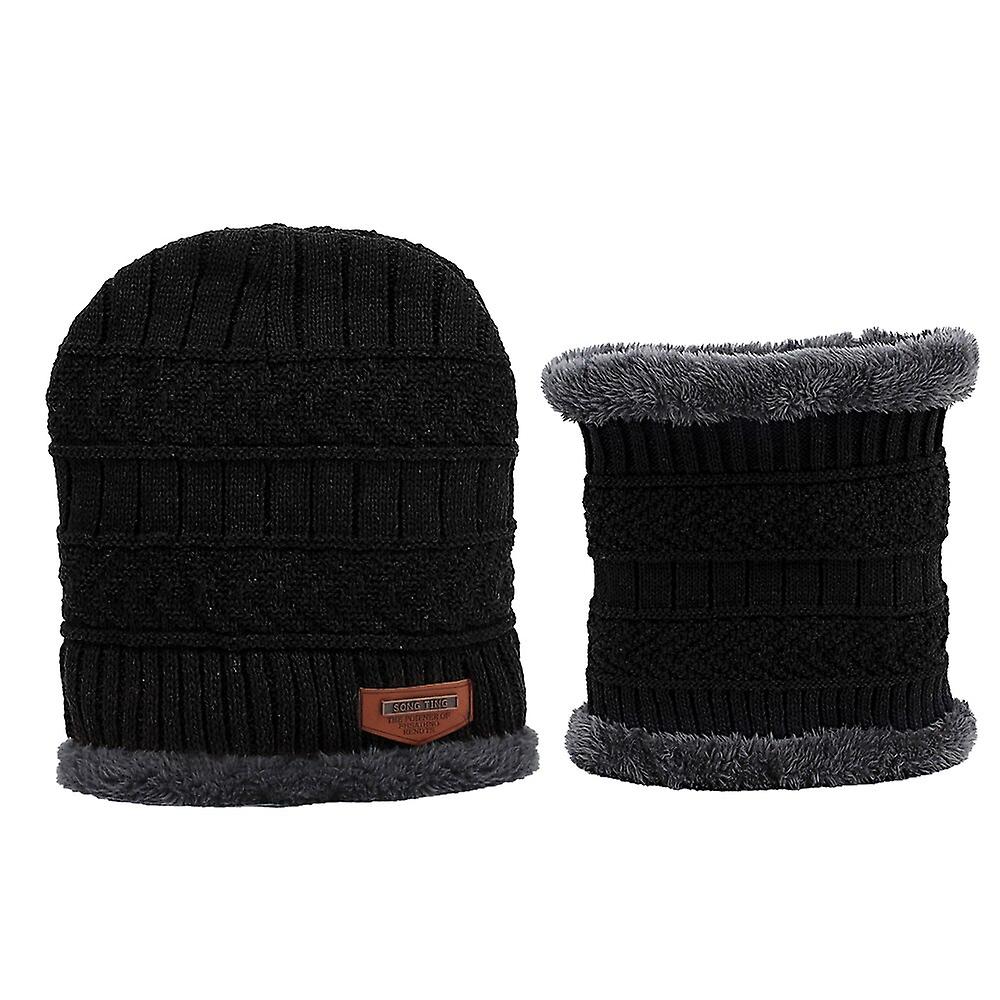 Winter Hats Men S Hat Family Matching Parents Children Scarf Set Gorro Masculino Soft Thick Warm Caps Balaclava Men S Cap