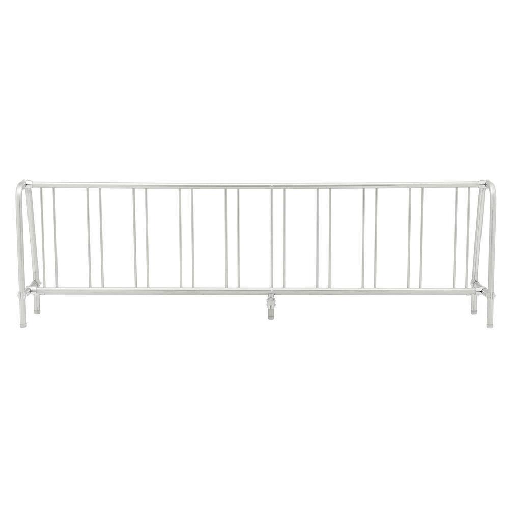 Ultra Play 10 ft. Galvanized Commercial Park Single Sided Bike Rack Portable 5710P