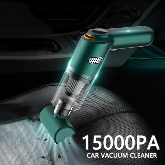 2023 New 15000PA Wireless Car Vacuum Cleaner High Power Handheld Robot Dust Blower for Car Home Mini Keyboard Cleaning