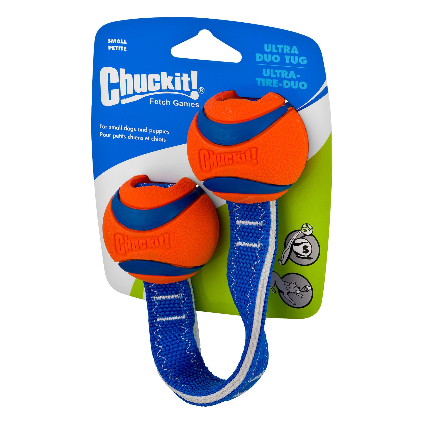 Chuckit! Ultra Duo Fetch Puppy and Small Dog Tug Toy