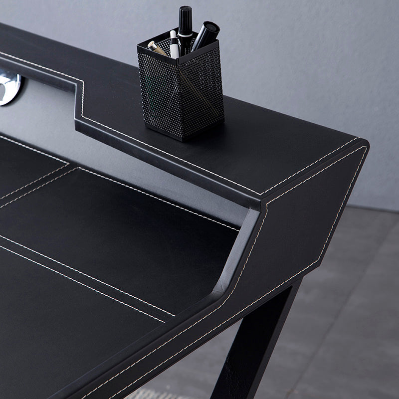 OSMO Computer Desk - Black PU