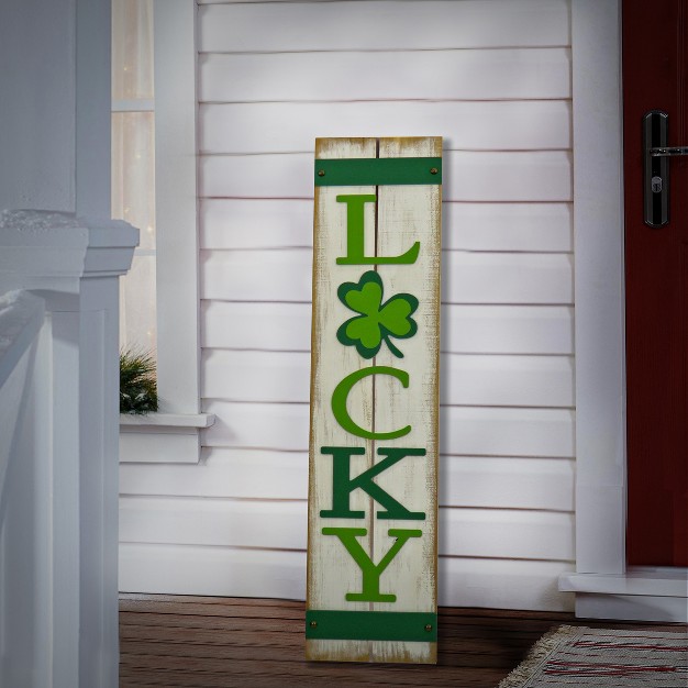 St Patrick s Day lucky quot Wall Sign National Tree Company