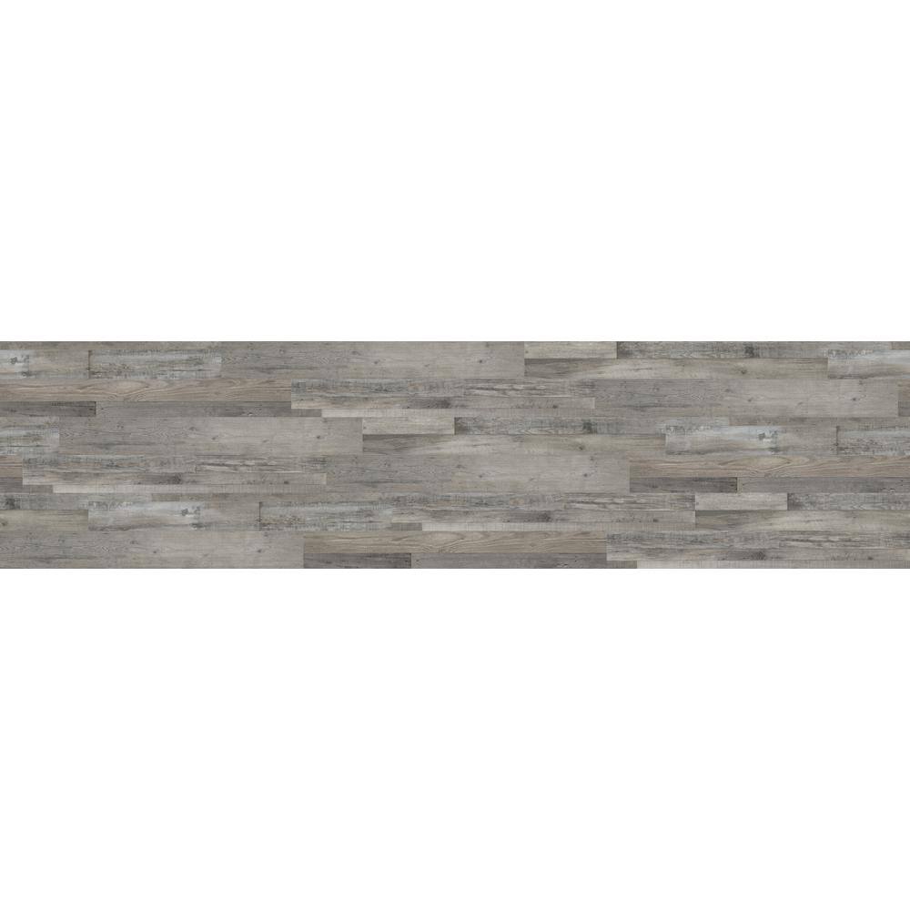 AA Surfaces Herritage Ashen Estate 20 MIL x 7.1 in. W x 48 in. L Click Lock Waterproof Luxury Vinyl Plank Flooring (19 sqftcase) HD-LVR5012-0020