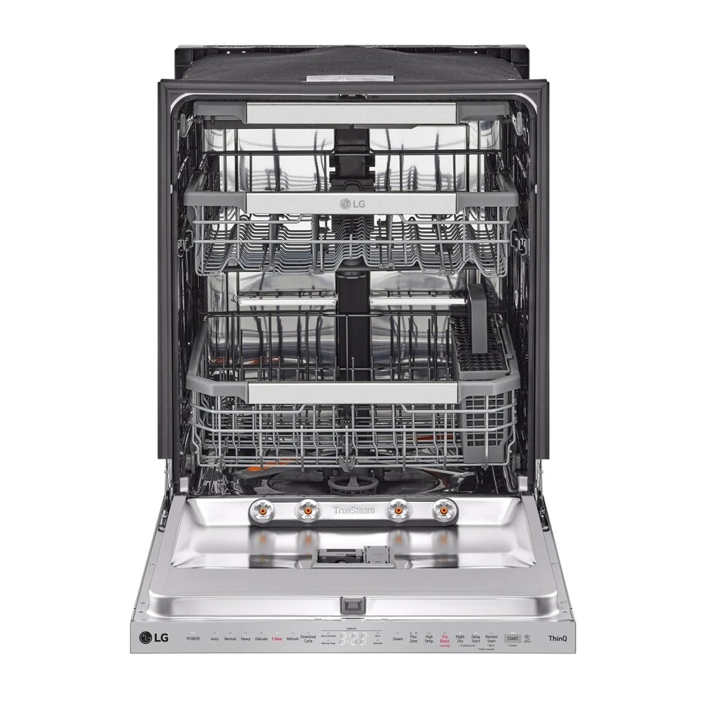 LG Lg SMART TOP CONTROL DISHWASHER WITH 1 HOUR WASH   DRY  QUADWASH PRO  TRUESTEAM AND DYNAMIC HEAT DRY