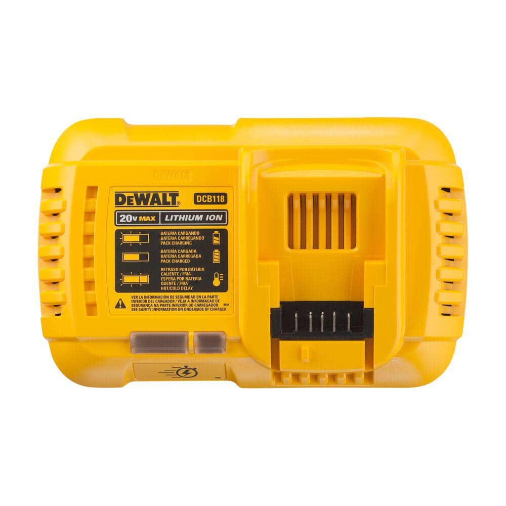 DEWALT 20V MAX Lithium-Ion Fan Cooled Fast Battery Charger DCB118