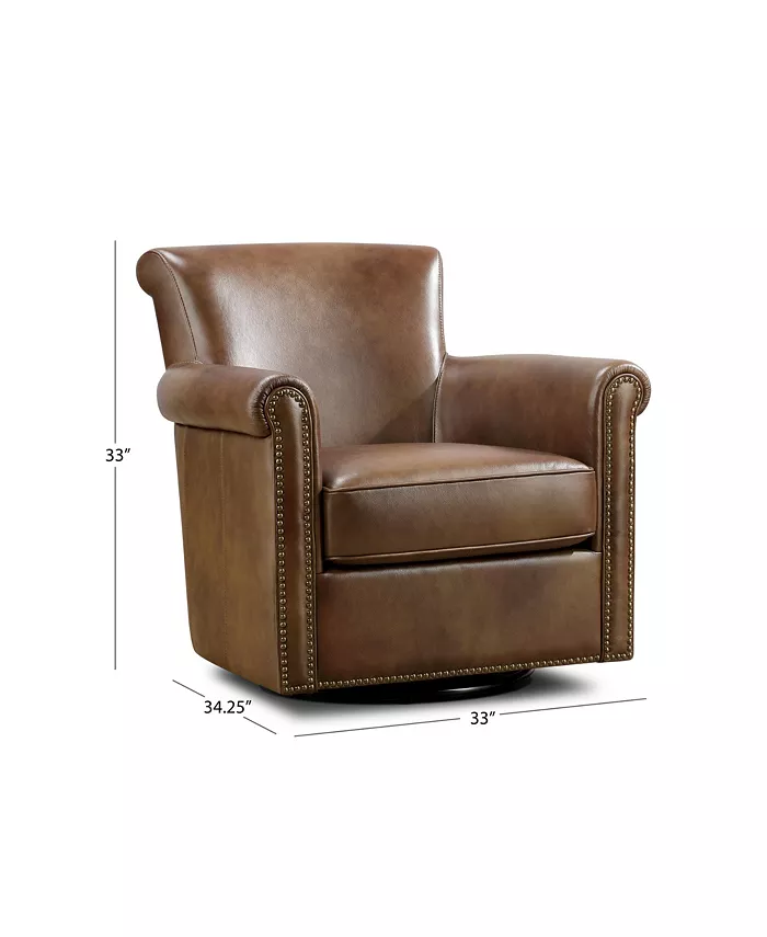 Abbyson Living Berowne 33 Swivel Chair