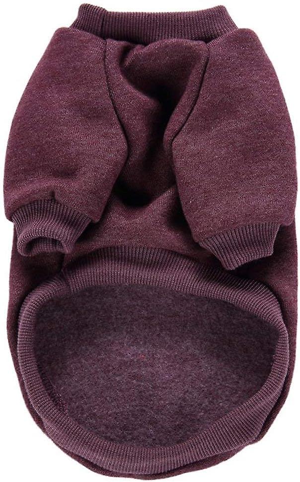 Pet Dog Clothes Dog Sweater Soft Thickening Warm Pup Dogs Shirt Winter Puppy Sweater For Dogs (brown， Xl)