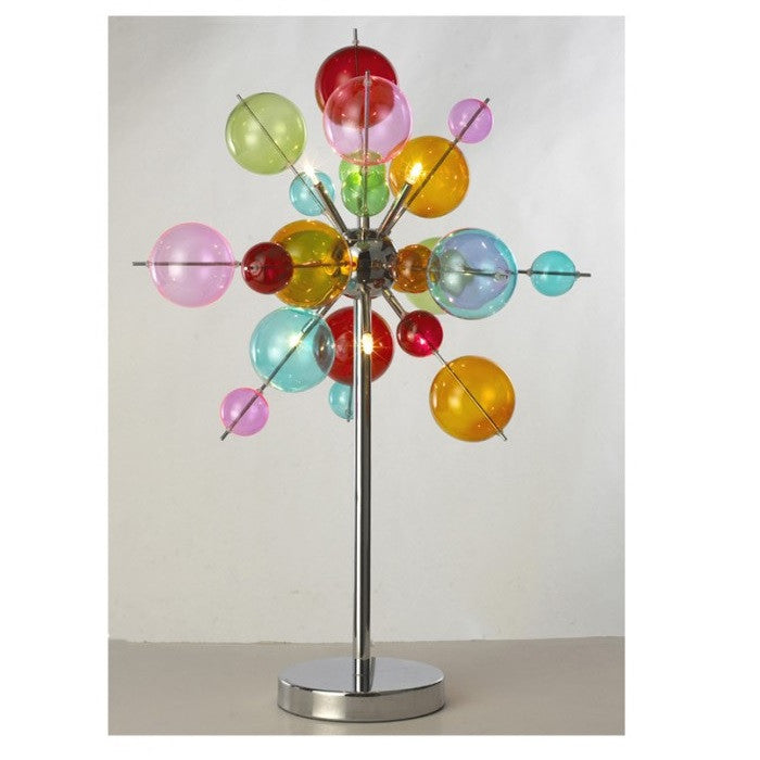 Febland LBL23T/6C Molecular Multi-Coloured Bauble 6 Lamp Table Light