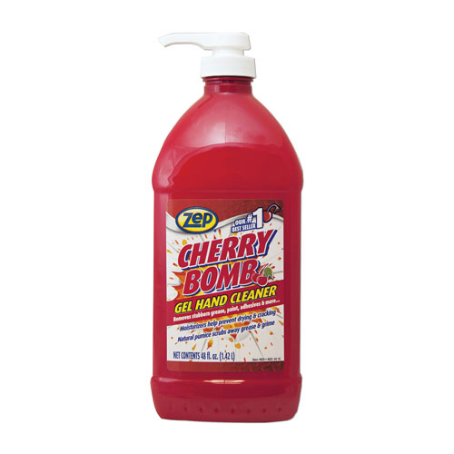 Zep Inc. Zep Commercialandreg; Cherry Bomb Gel Hand Cleaner | Cherry Scent， 48 oz Pump Bottle， 4