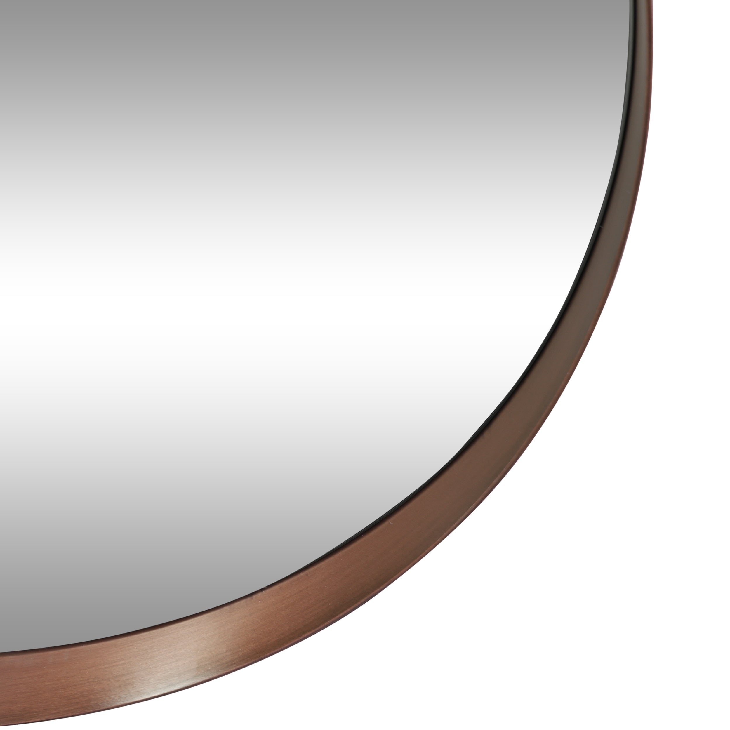 Mauney Contemporary Round Wall Mirror